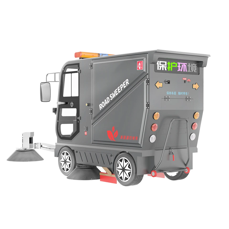 Four-wheel Drive Industrial Floor Sweeper